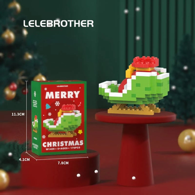 🎁Christmas Day Limited Time 49% OFF-🎄Santa Claus Design Building Blocks Toy